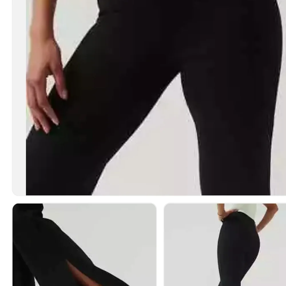 SPANX Black Wide Leg Pants - Picture 4 of 5